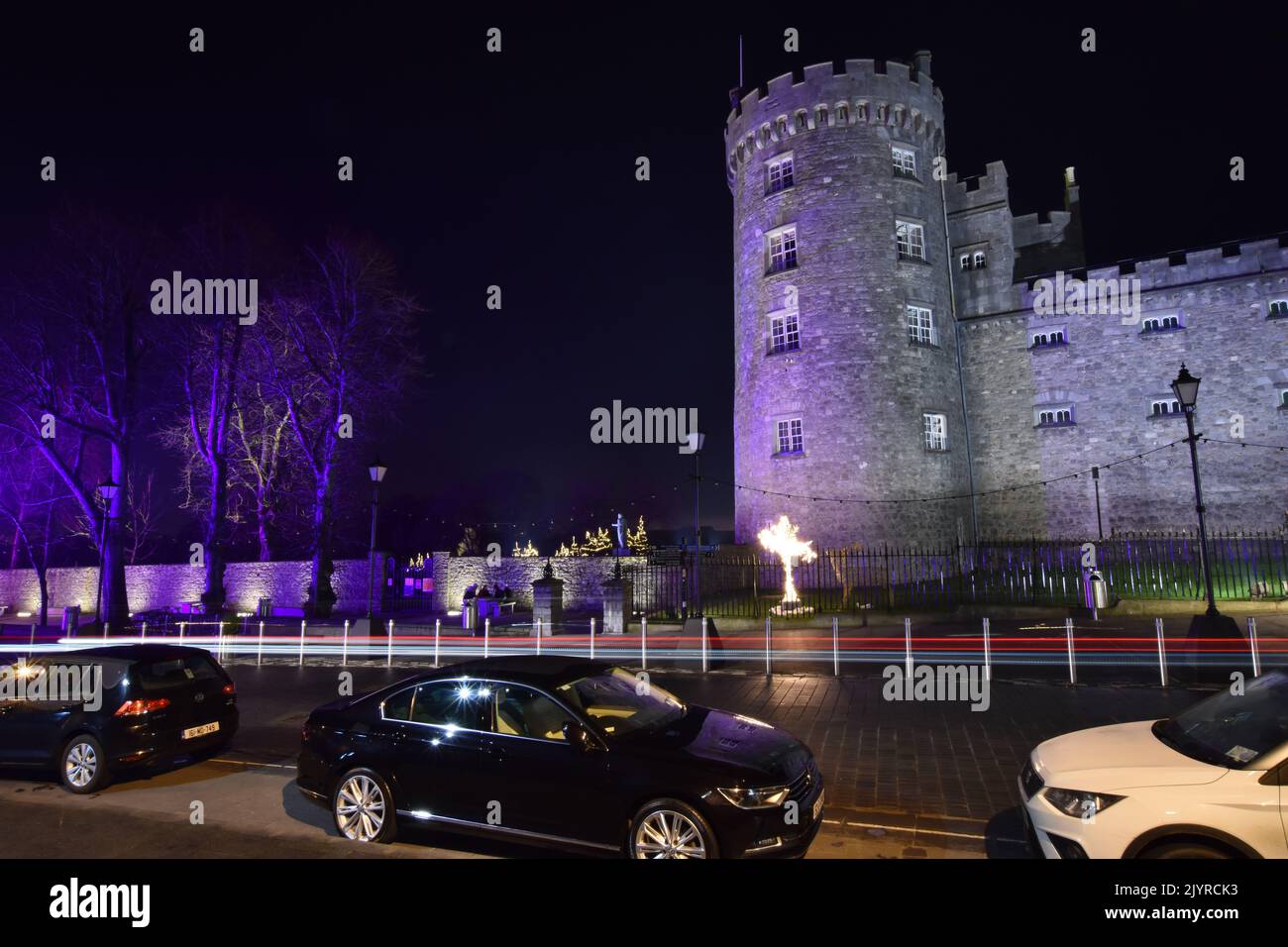 Christmas Lights on Parade, Kilkenny, Ireland Stock Photo Alamy