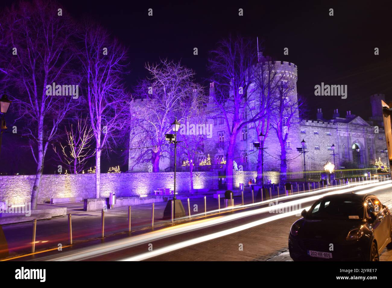 Christmas Lights on Parade, Kilkenny, Ireland Stock Photo Alamy