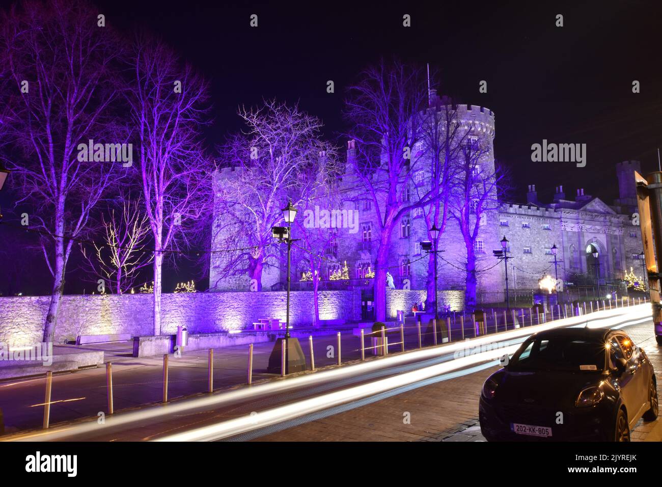 Christmas Lights on Parade, Kilkenny, Ireland Stock Photo Alamy