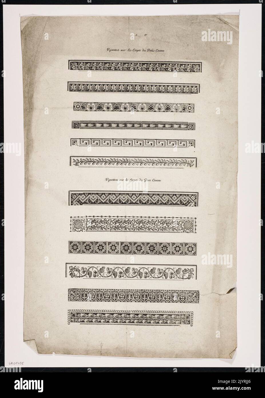 This ornament sheet features Frisians, possibly referencing their ...