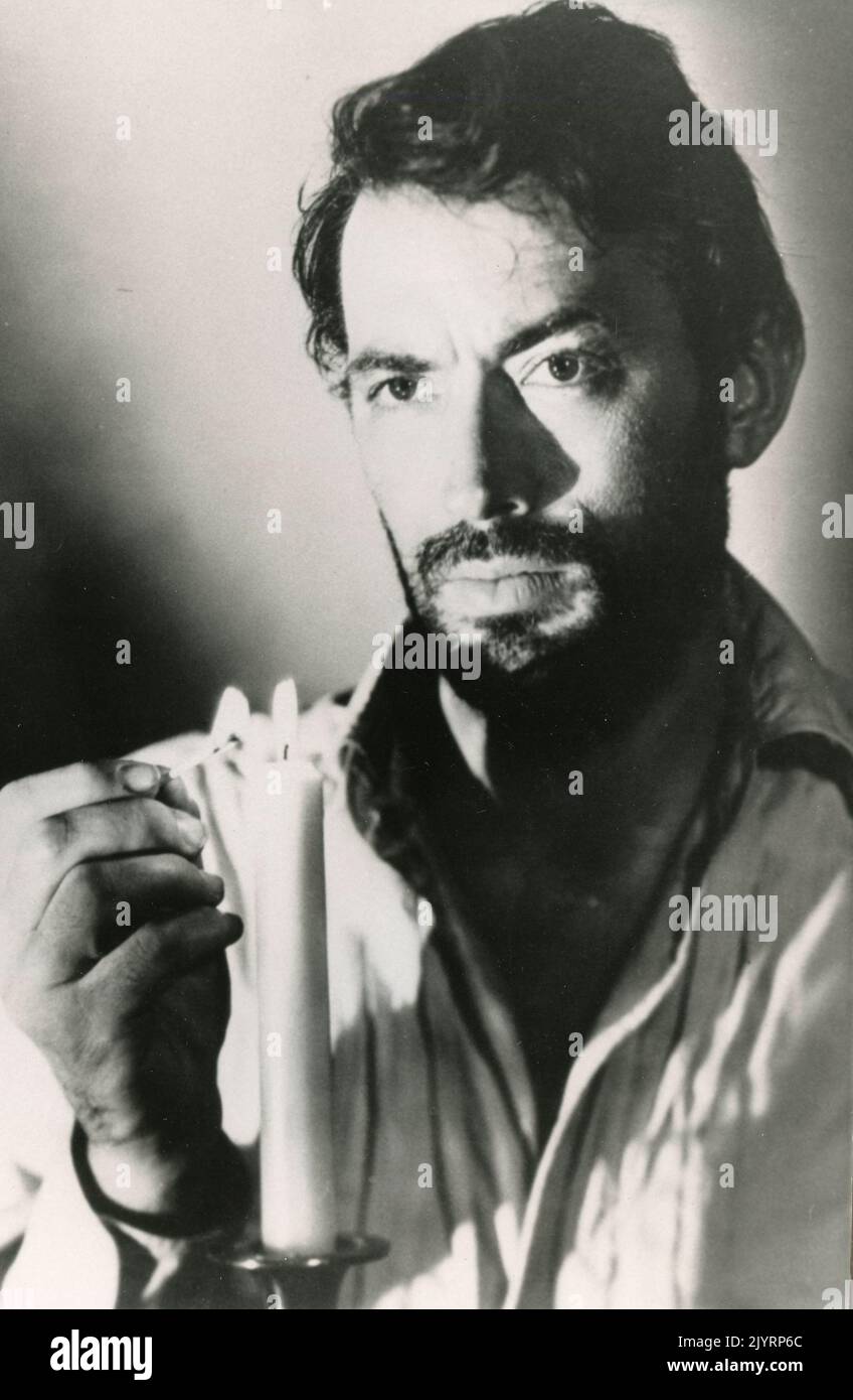 Actor Gregory Peck in the movie The Great Sinner, USA 1949 Stock Photo