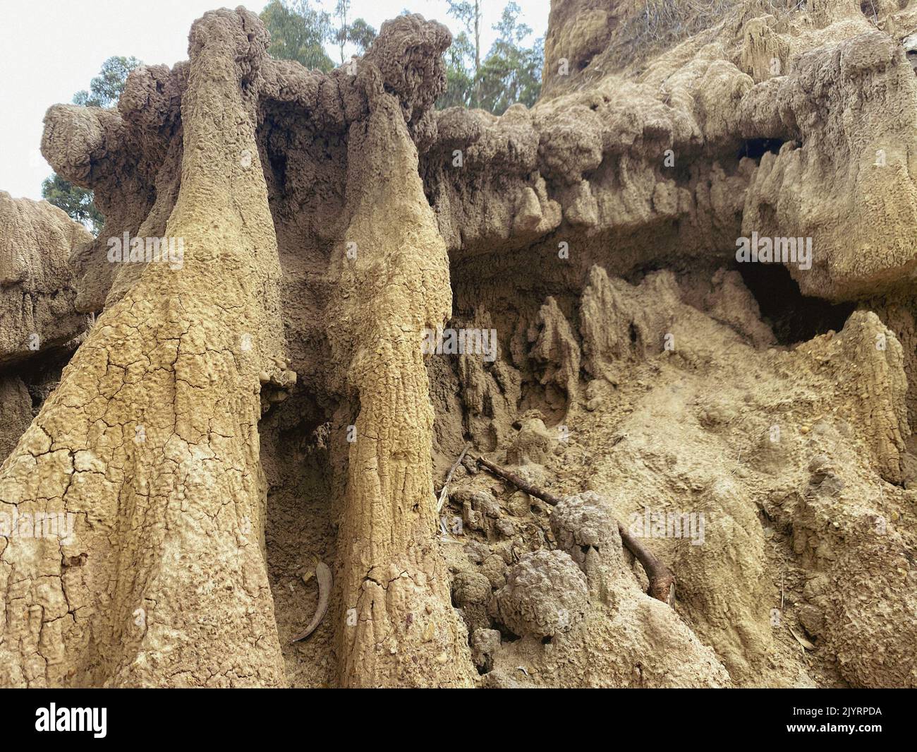 Colombian desert landscape Stock Photo