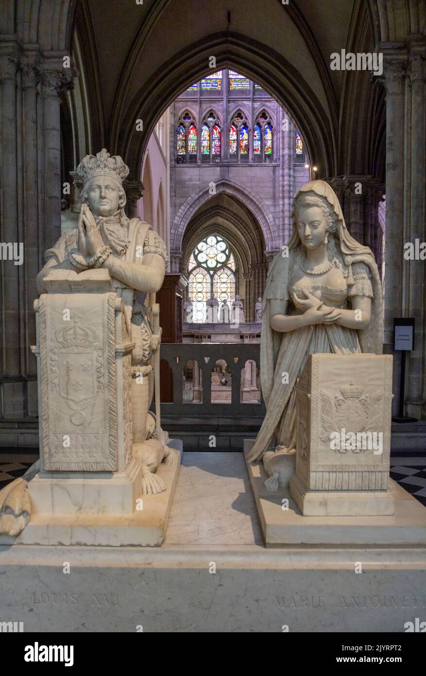 SaintDenis basilica, Paris, France Stock Photo Alamy