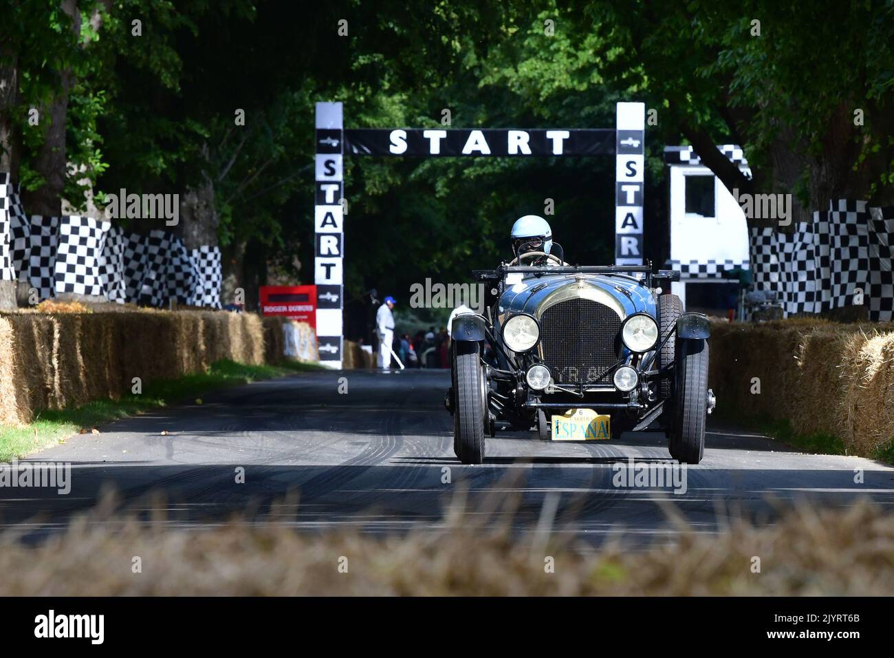 Nick Sleep, Bentley Supersport, From the early twenties innovative technology of the period such as supercharging greatly increased engine power, this Stock Photo