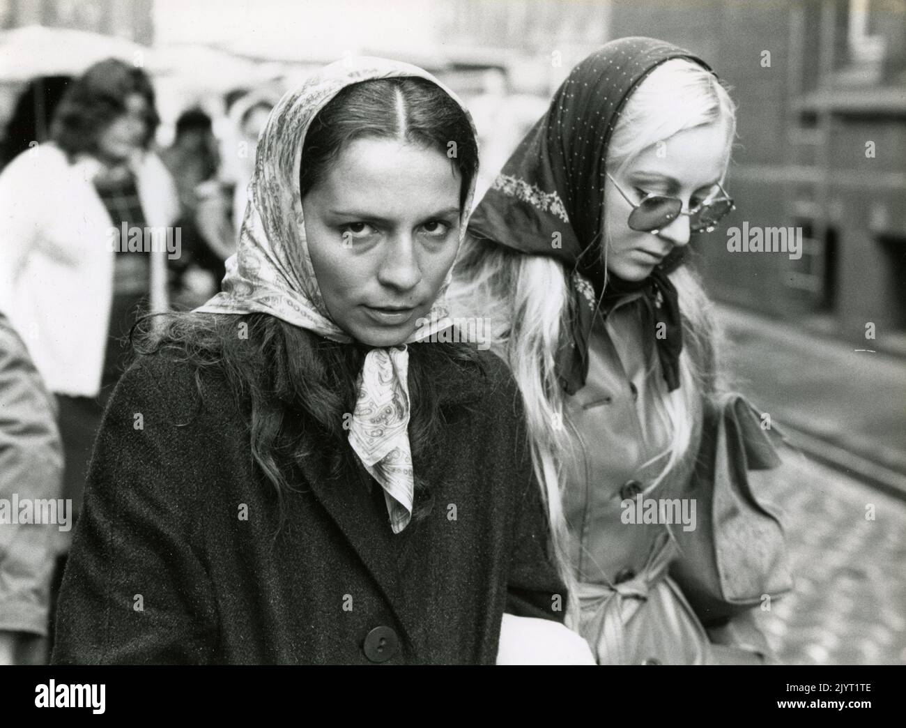 Actresses Ayten Erten and Yasemin Unalan in the movie Shirins Hochzeit, Germany 1976 Stock Photo