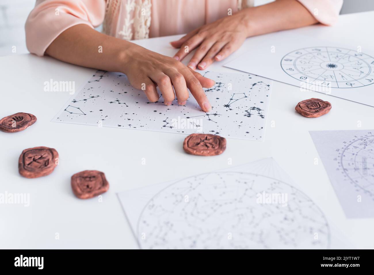 Constellation maps hi-res stock photography and images - Alamy