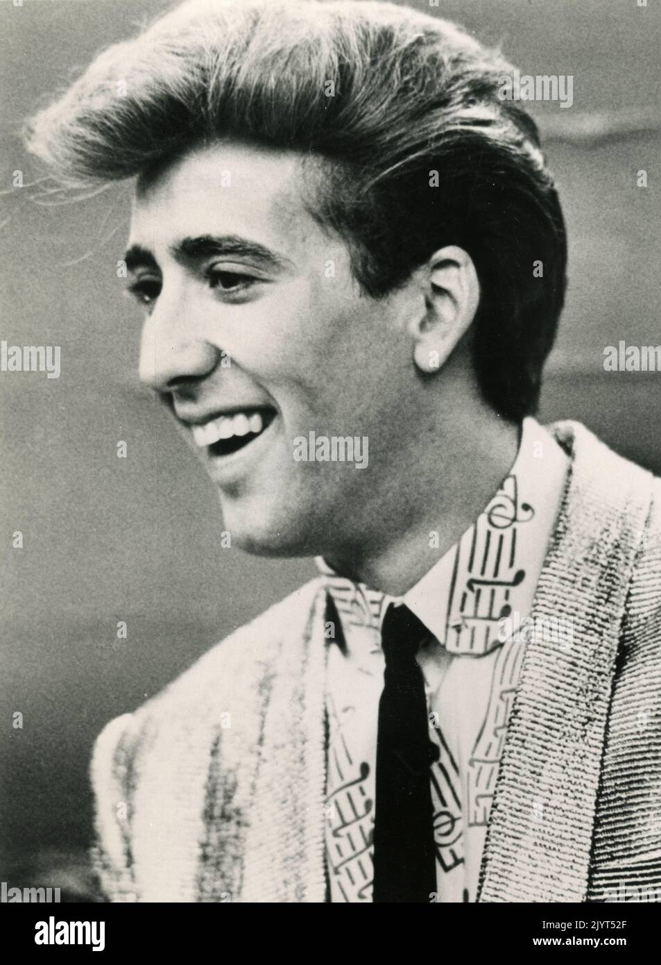 American actor Nicholas Cage in the movie Peggy Sue Got Married, USA 1986 Stock Photo