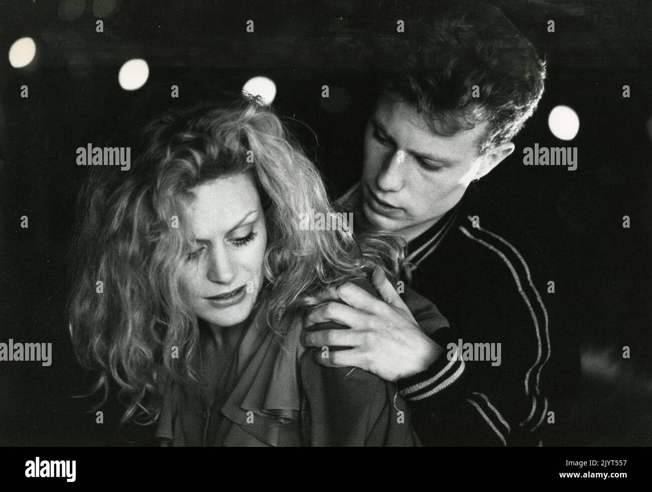American actress Beverly D'Angelo and actor Niall Byrne in the movie The Miracle, USA 1991 Stock Photo