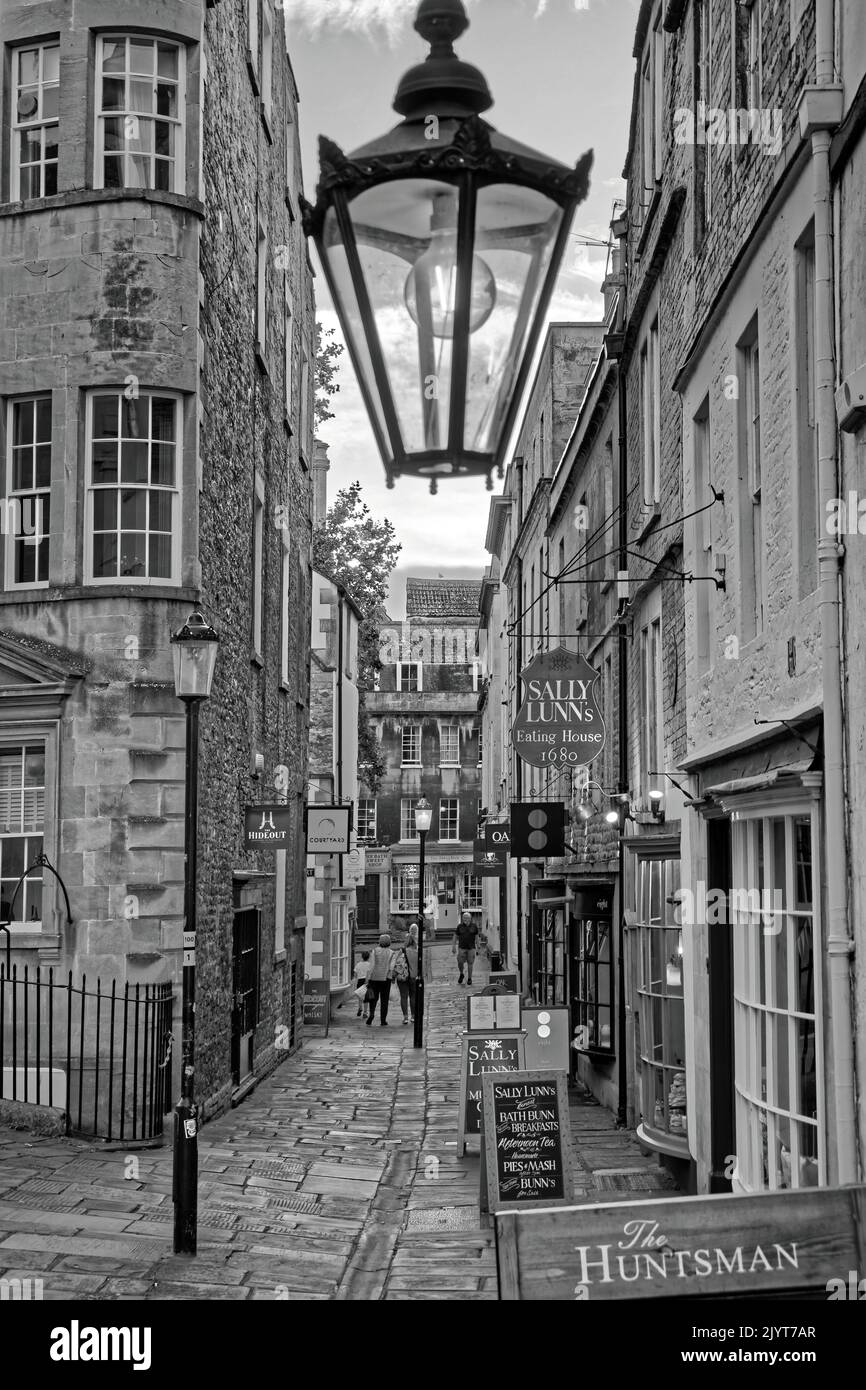 North Parade Passage Bath Stock Photo Alamy