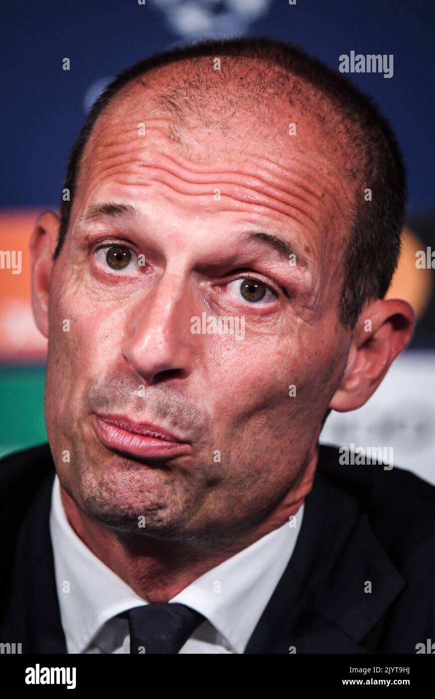 Massimiliano ALLEGRI of Juventus during the UEFA Champions League press ...