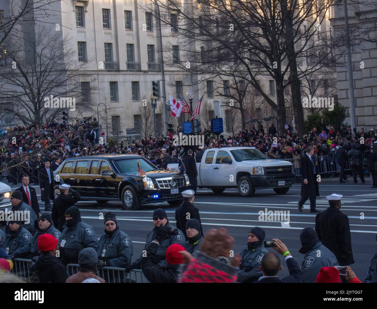 2013 presidential inauguration parade hi-res stock photography and ...