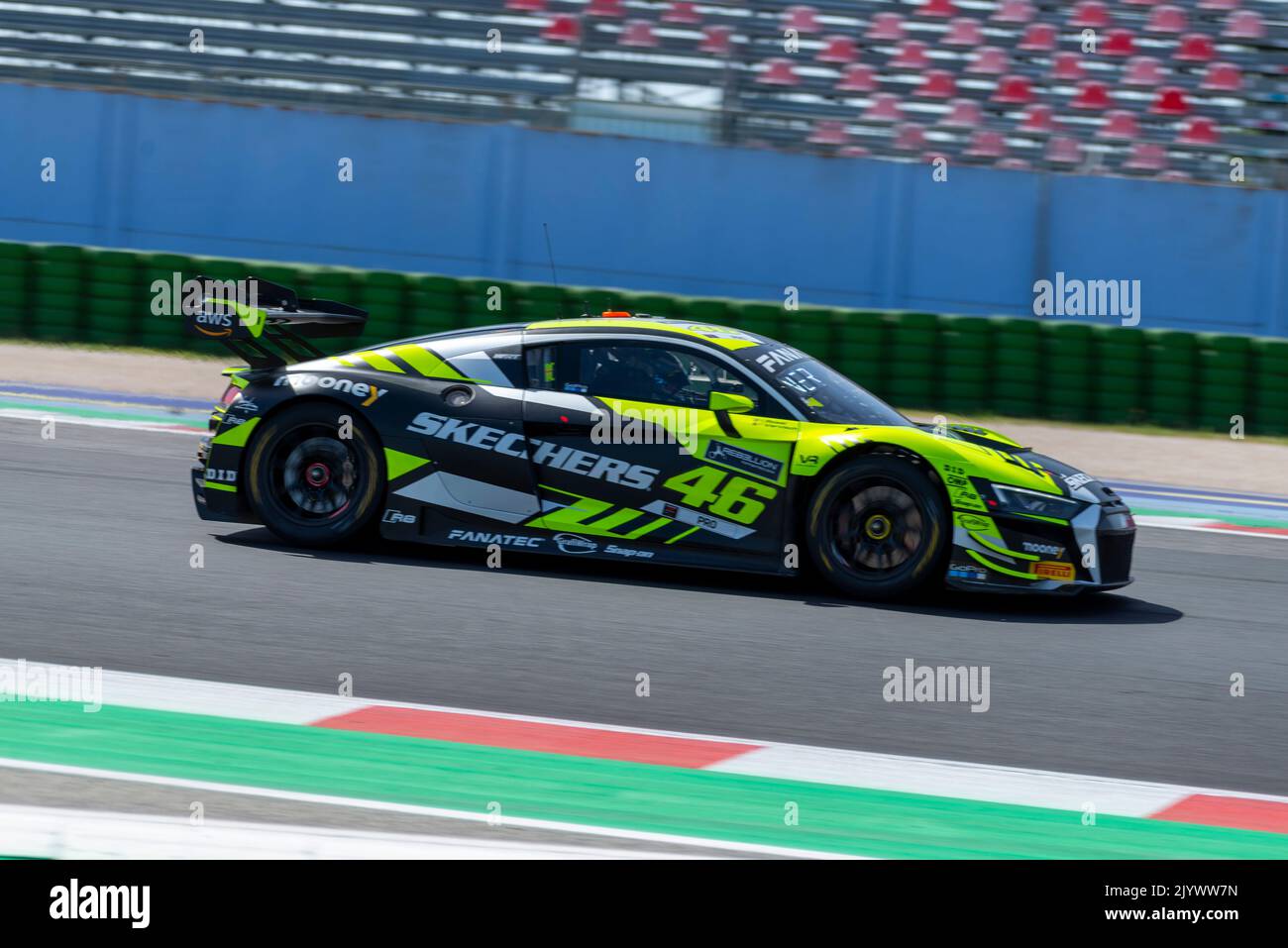 Valentino Rossi Round Misano Fanatec Championship 2022 Stock Photo