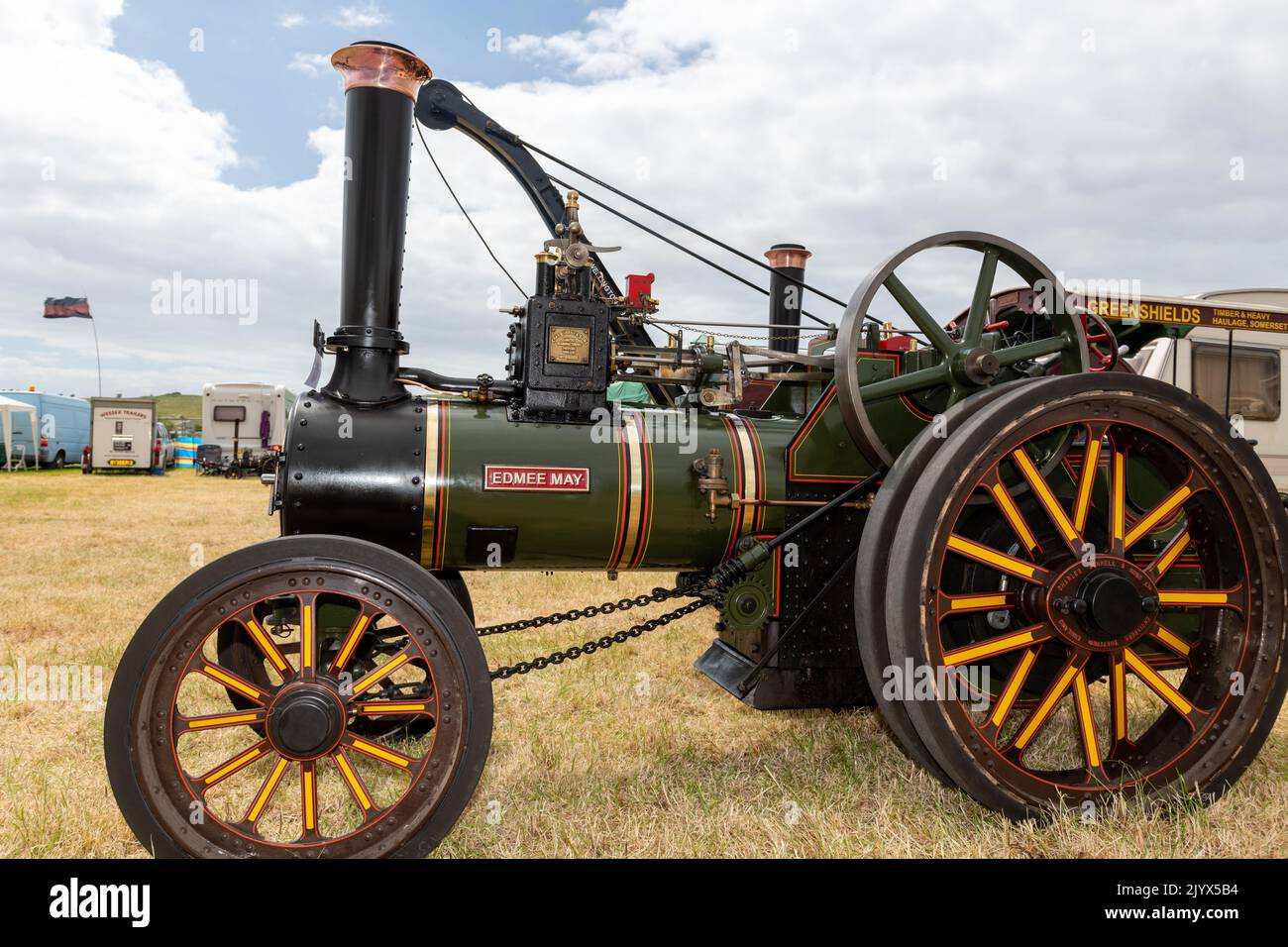 Miniature steam engine burrell hi-res stock photography and images