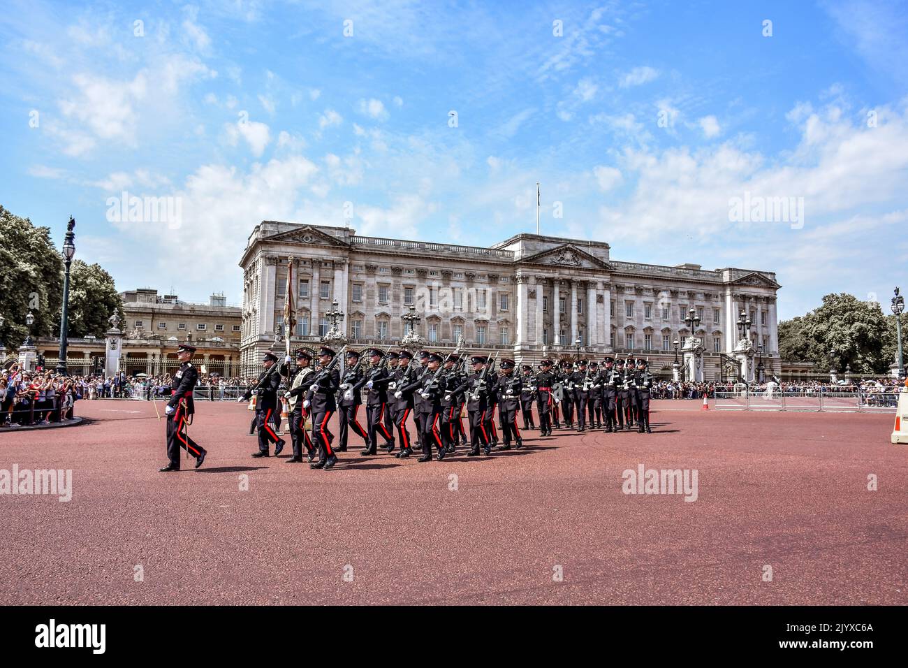 London, England - 06 07 2022 Buckingham palace in Great Britain, palace