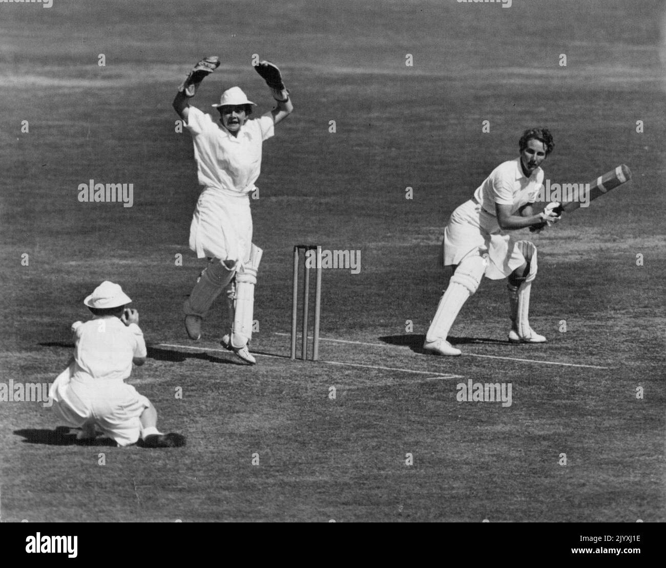 Appeal ends a dashing batting display by English captain Molly Hide in