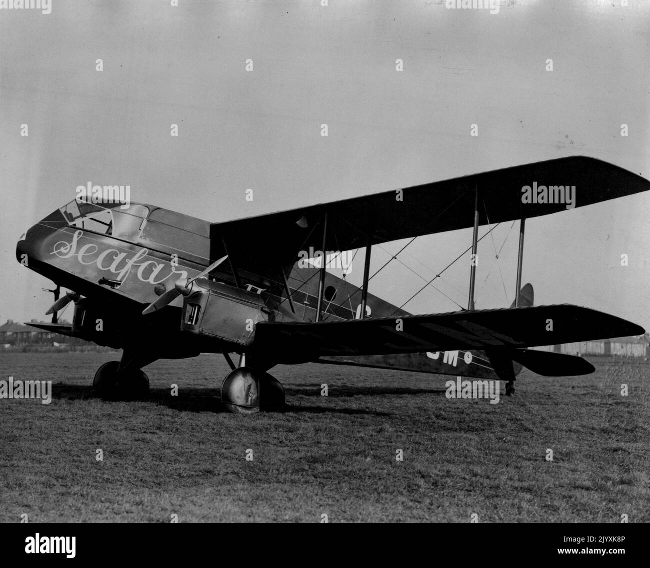 Mollison's New Plane - A general view showing the plane 