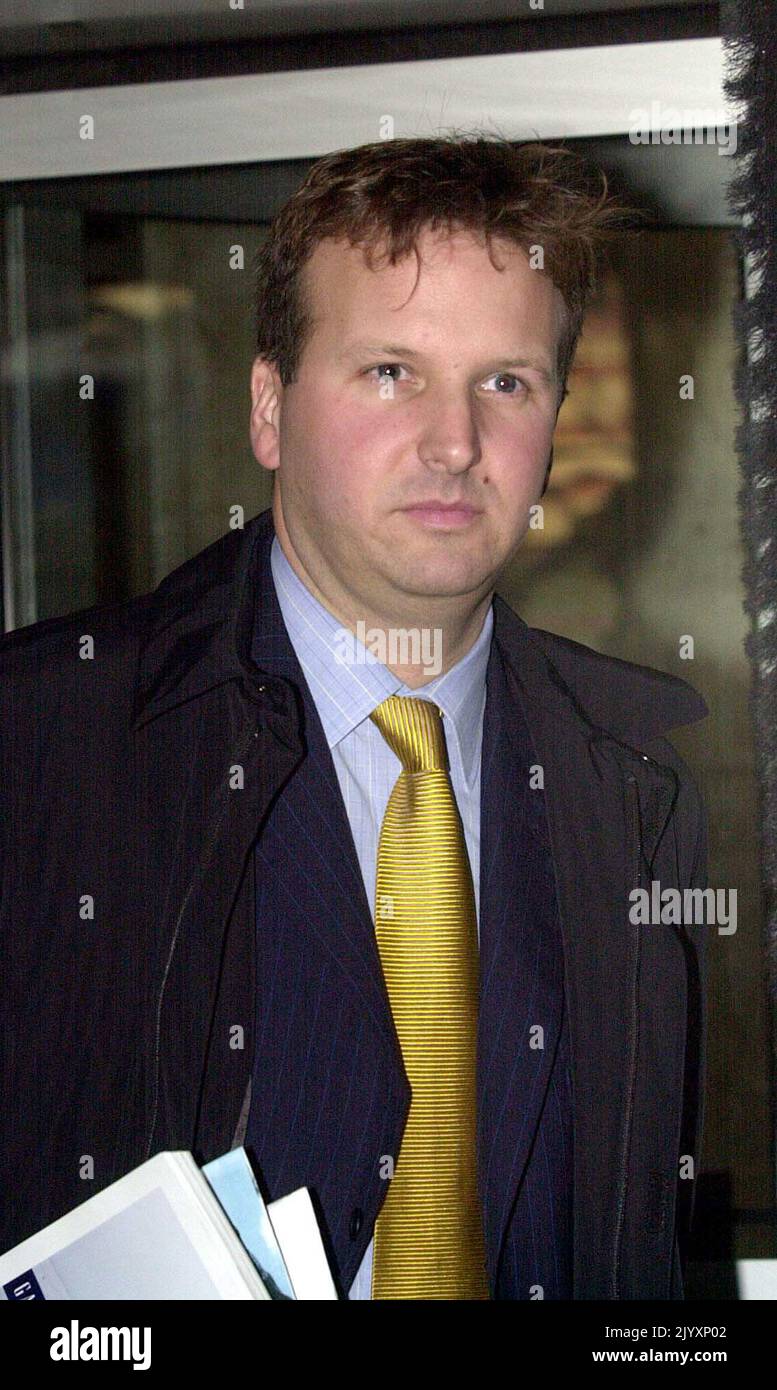 File photo dated 7/12/2001 of Mark Bolland, Charles's former spin doctor Mark Bolland who has said that the prince saw himself as a 'dissident'. Issue date: Thursday September 8, 2022. Stock Photo