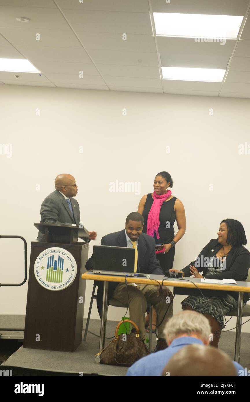 HUD Section 3 programs meeting, HUD headquarters, with Fair Housing and