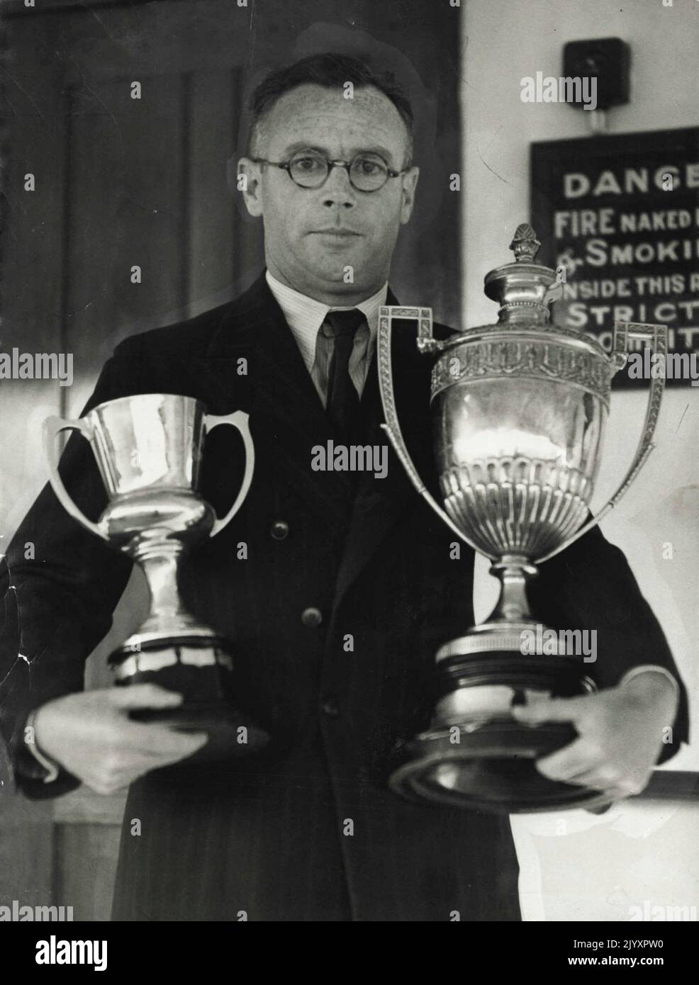 Cups & Trophies (Rowing). May 18, 1936 Stock Photo Alamy