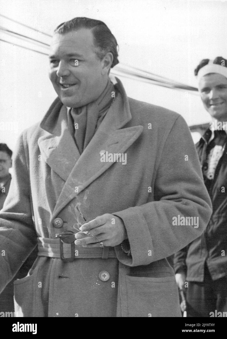 Prince Bertil of Sweden. February 05, 1948. Stock Photo