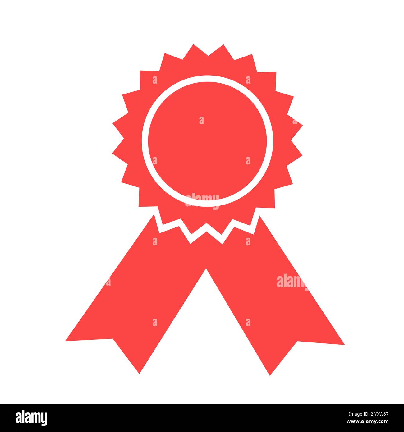 Certification stamp - metaphor of official license, permission, label, approval and confirmation. Vector illustration isolated on white. Stock Photo