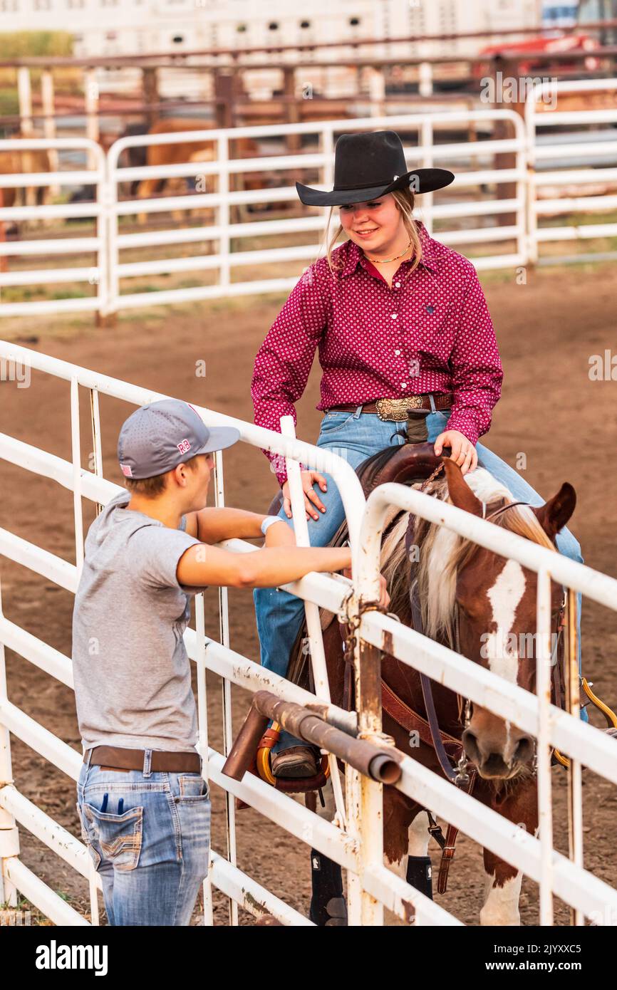 USA, Washington State, Whitman County. Palouse. Palouse Empire State