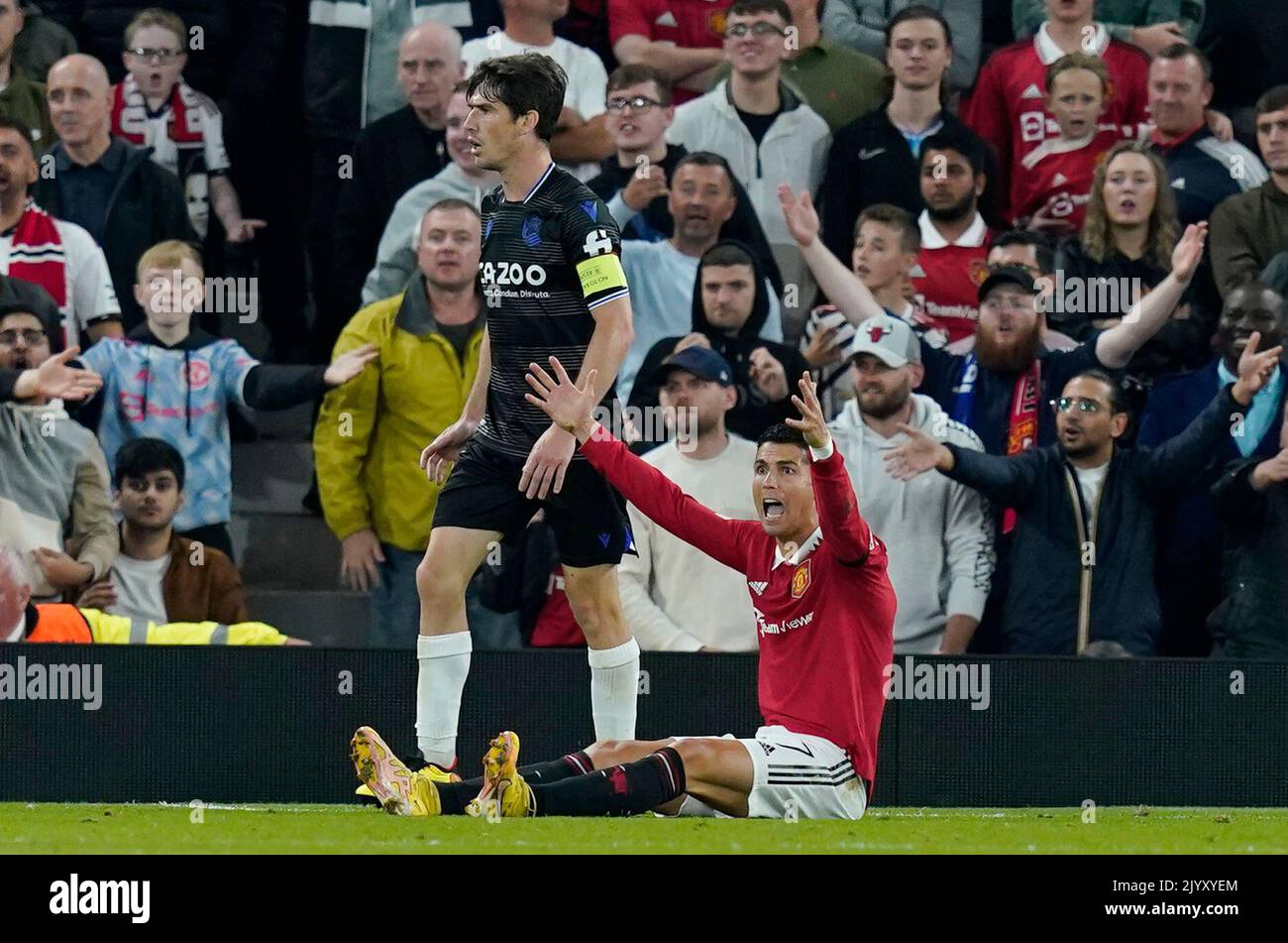 Manchester, England, 8th September 2022. Cristiano Ronaldo of