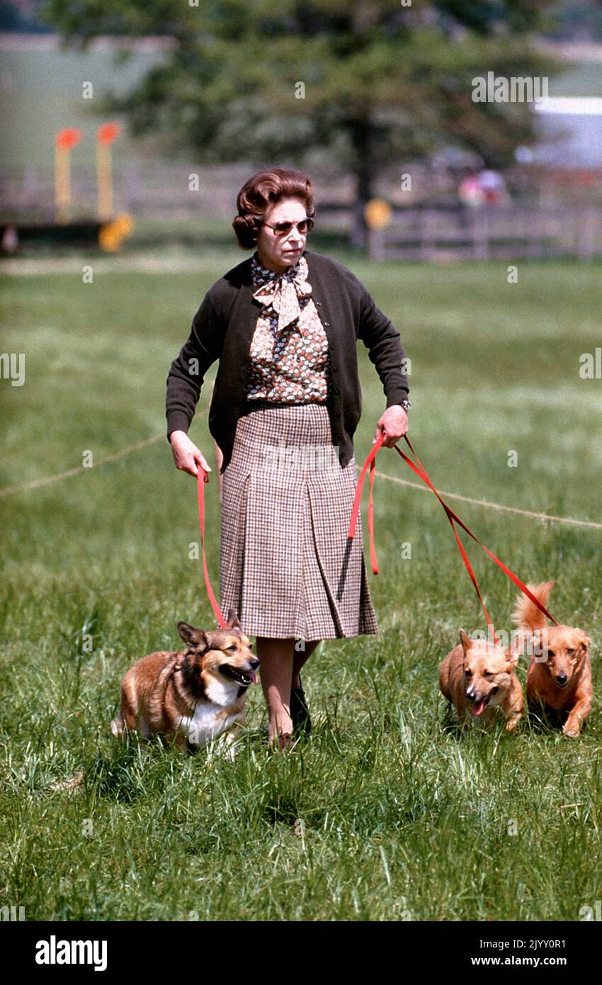 File Photo Dated 17 5 1980 Of Queen Elizabeth II With Some Of Her file-photo-dated-17-5-1980-of-queen-elizabeth-ii-with-some-of-her