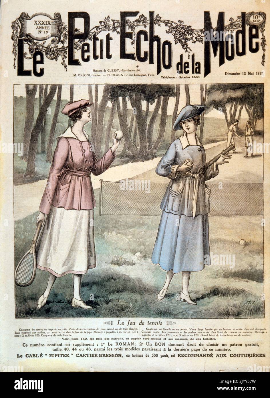 Vintage women tennis hi-res stock photography and images - Alamy