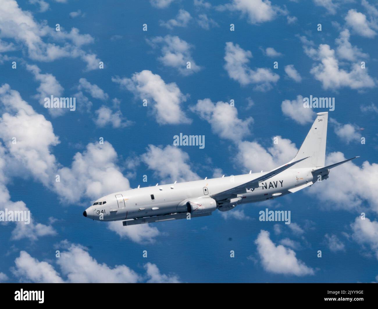 A u s navy p 8 poseidon with the naval air station jacksonville