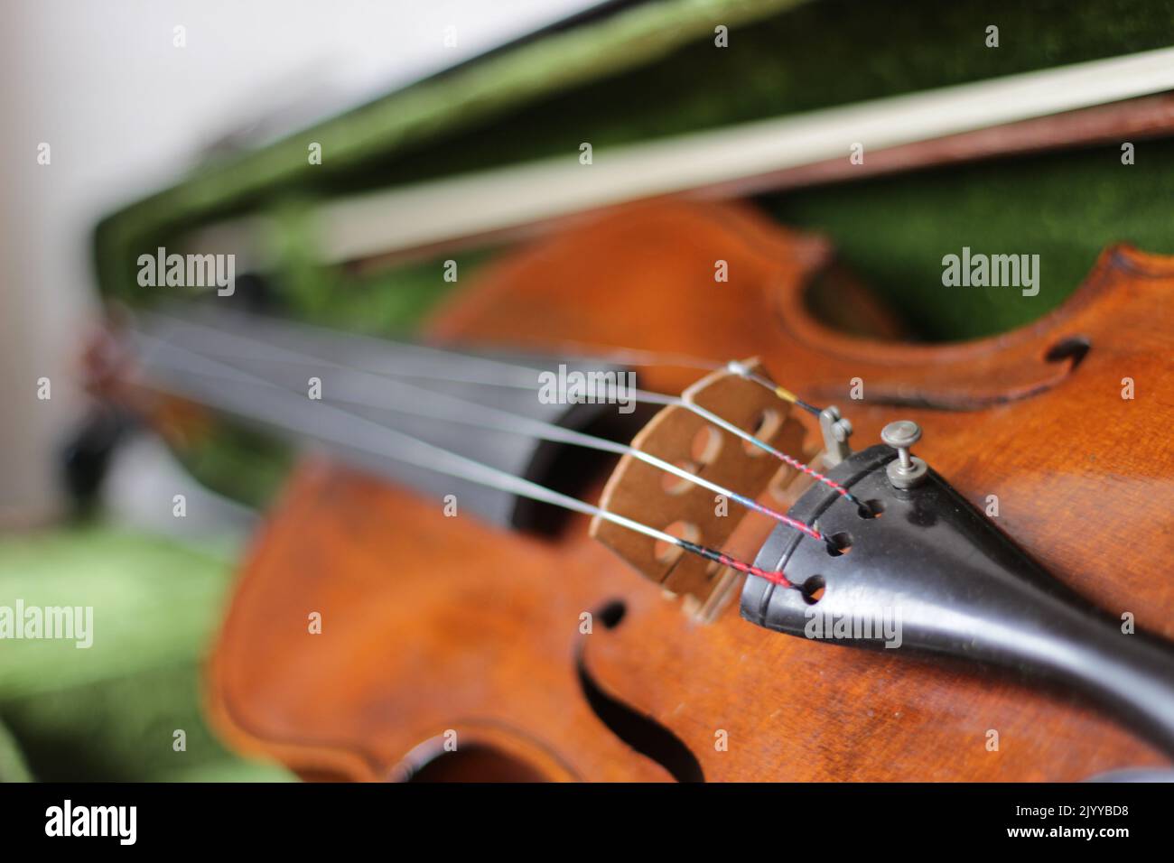 the violin a stringed professional musical instrument Stock Photo Alamy