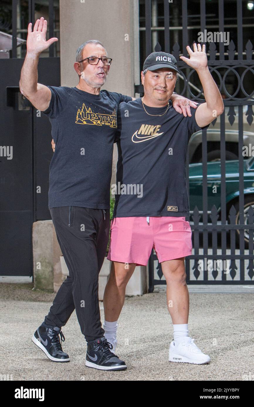 September 8th 2022 - New York,USA - Parke Ronen Resort 2023 runway at ...