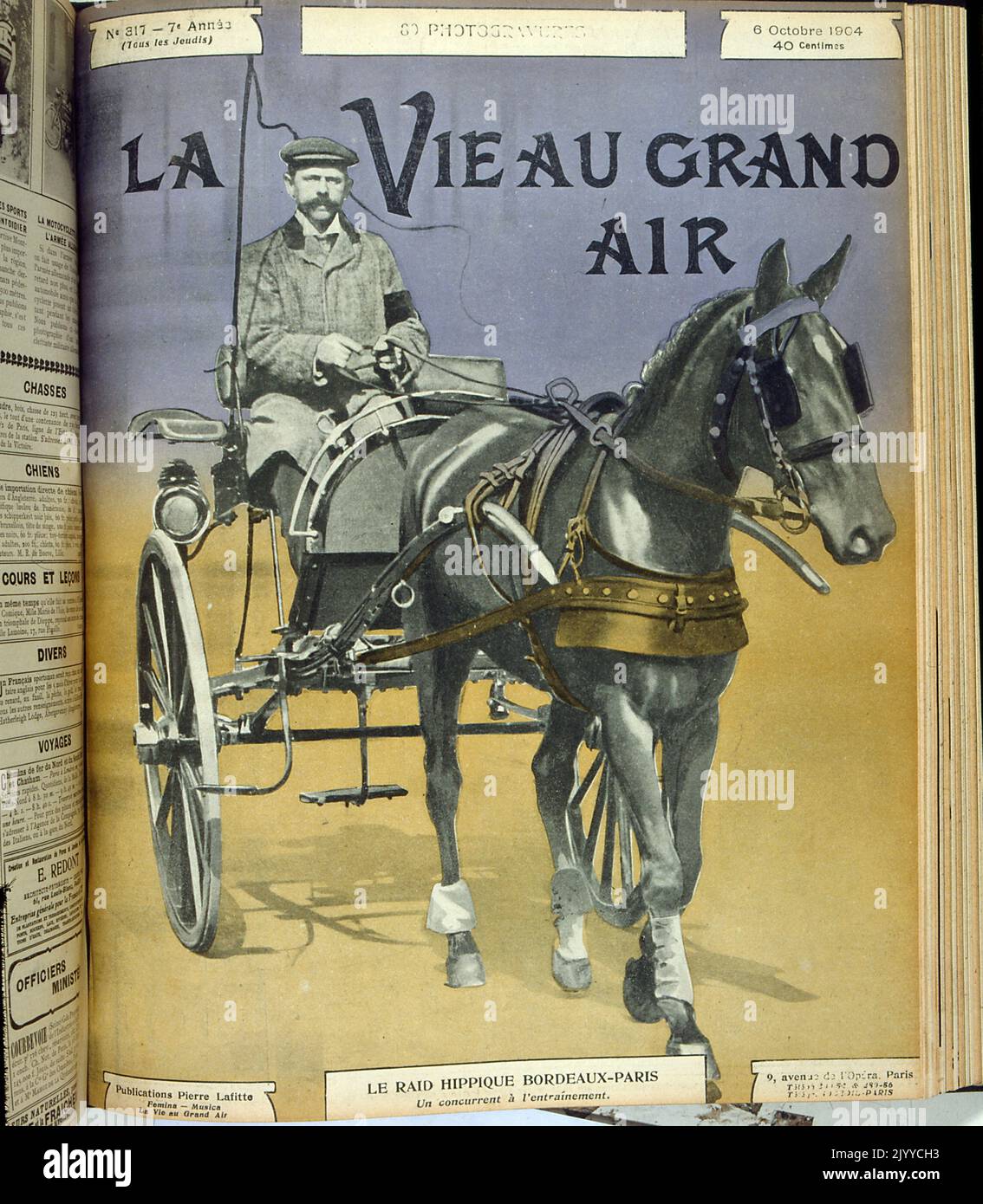 LA VIE AU GRANS AIR LA VOITURE A BAGAGES (SCOUTS ILLUSTRATION
