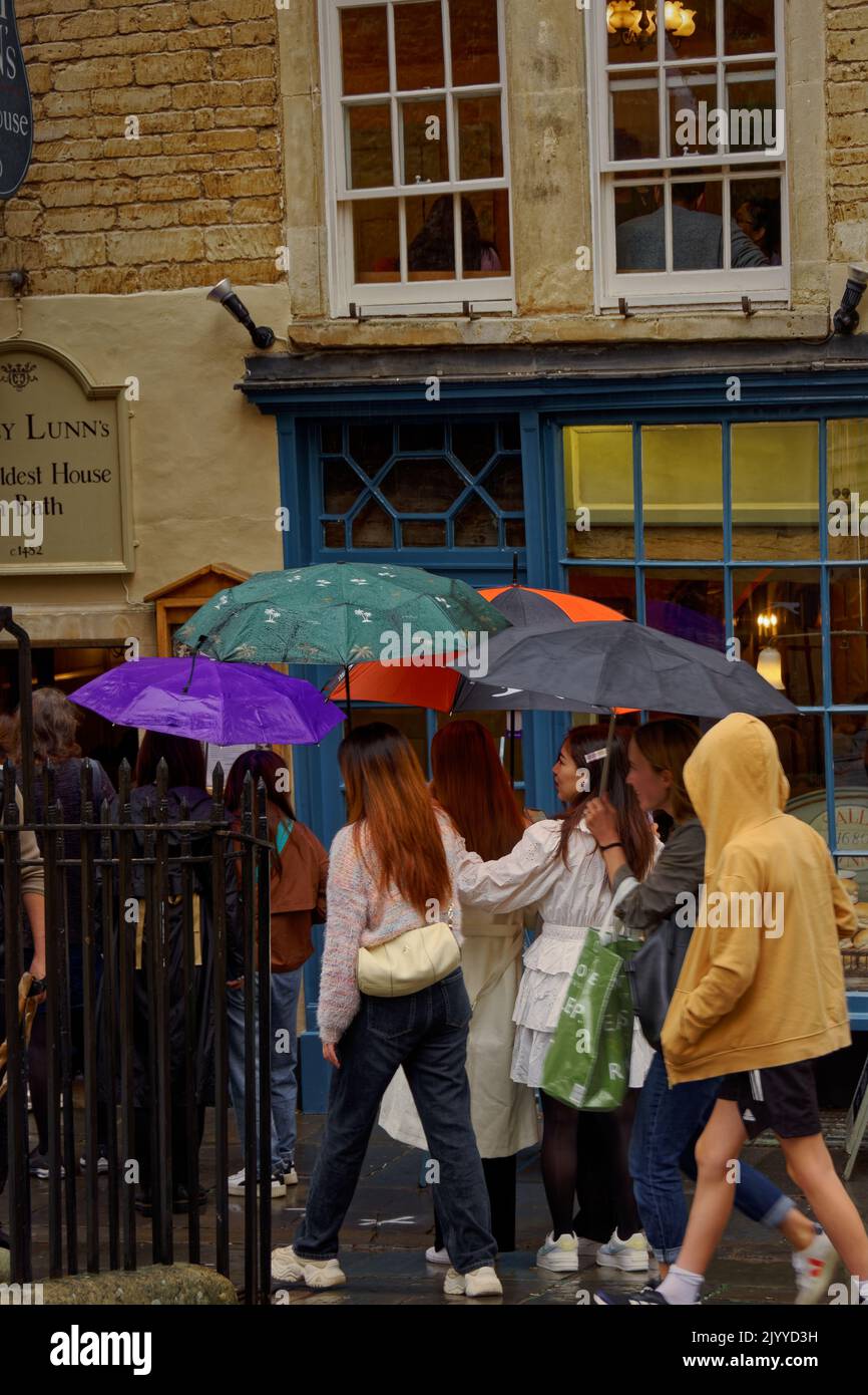 Bath in the Rain Stock Photo Alamy