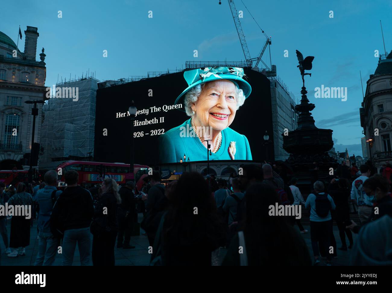 The Electronic Billboard at Piccadilly Circus in Central London paid ...