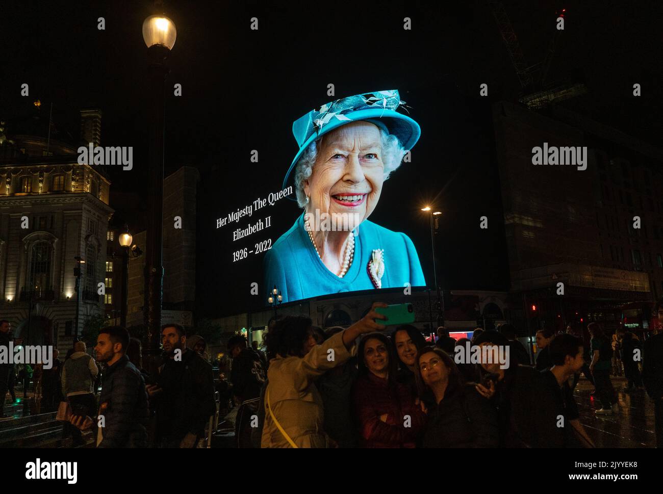 The Electronic Billboard at Piccadilly Circus in Central London paid ...