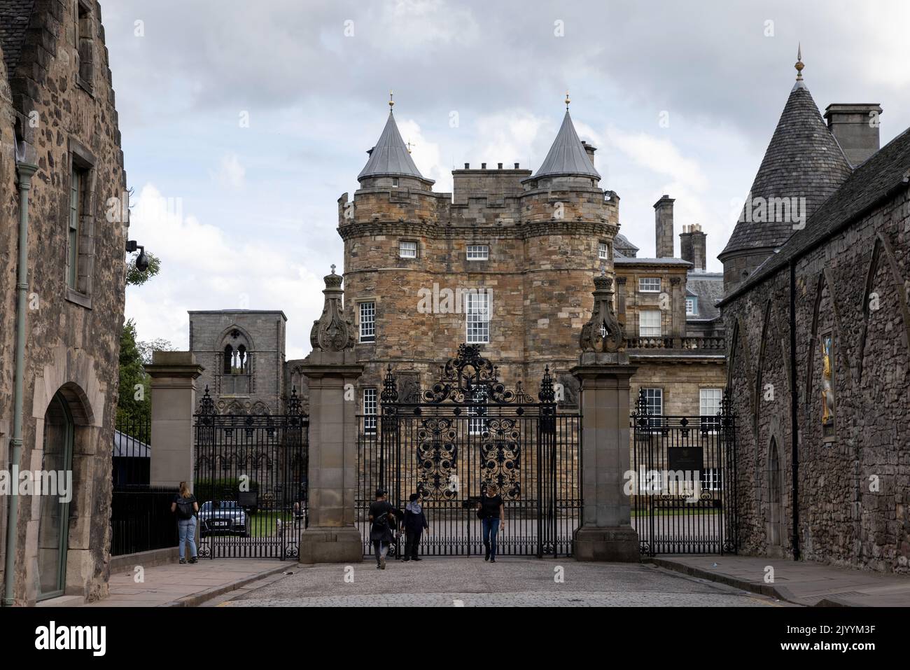 Holyrood Palace, Edinburgh Stock Photo