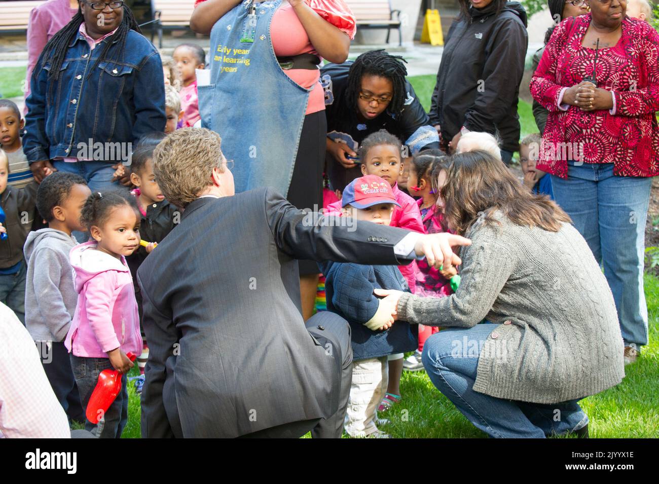 Secretary Shaun Donovan Leading Earth Day Planting Activities With secretary-shaun-donovan-leading-earth-day-planting-activities-with