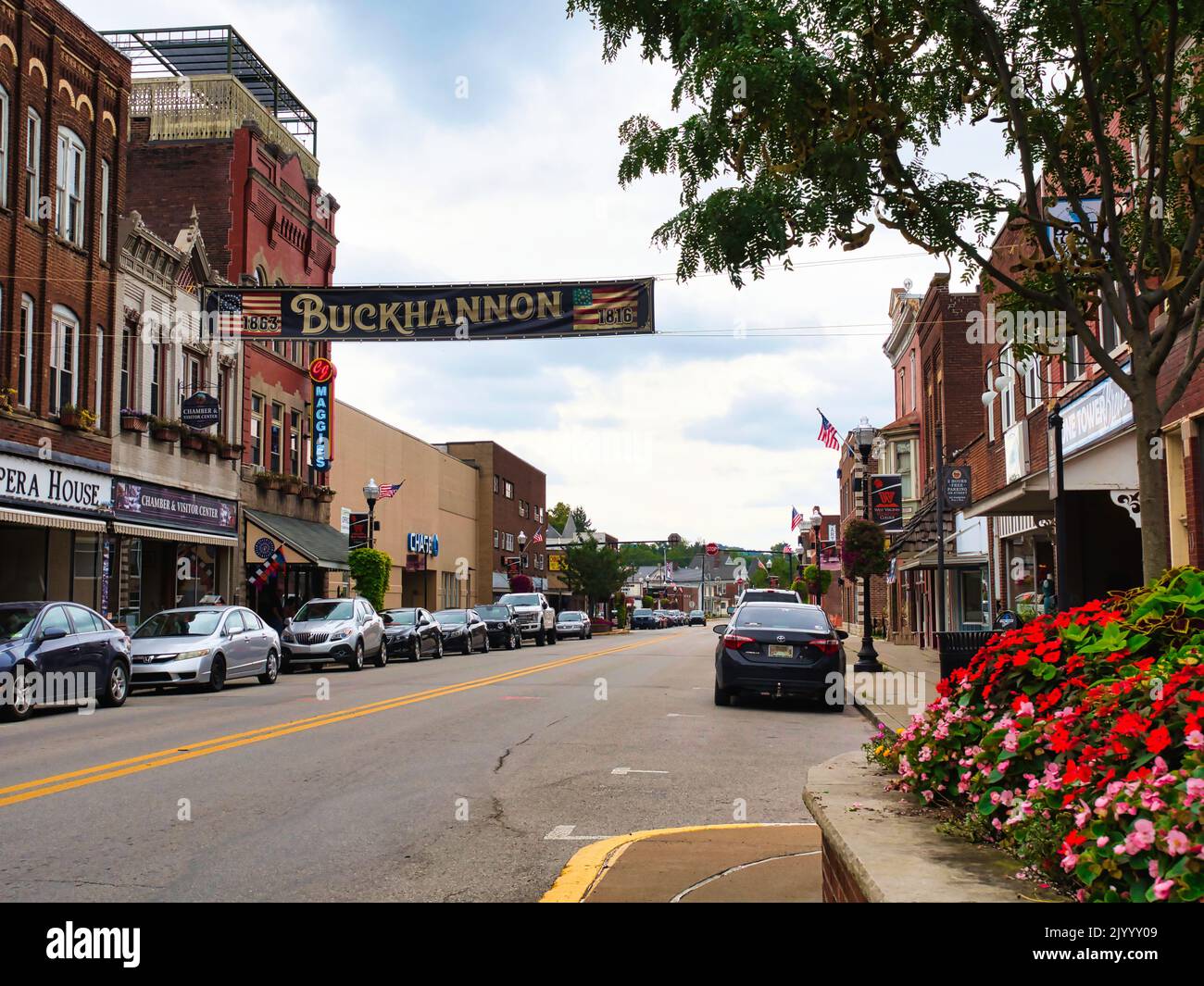 Downtown Buckhannon Upshur county WV USA Stock Photo Alamy
