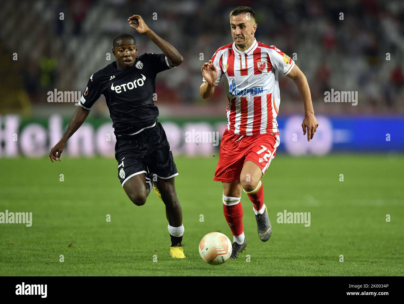 Crvena Zvezda vs Ferencváros  2022/2023 Live Score - Friday 7th October  2022