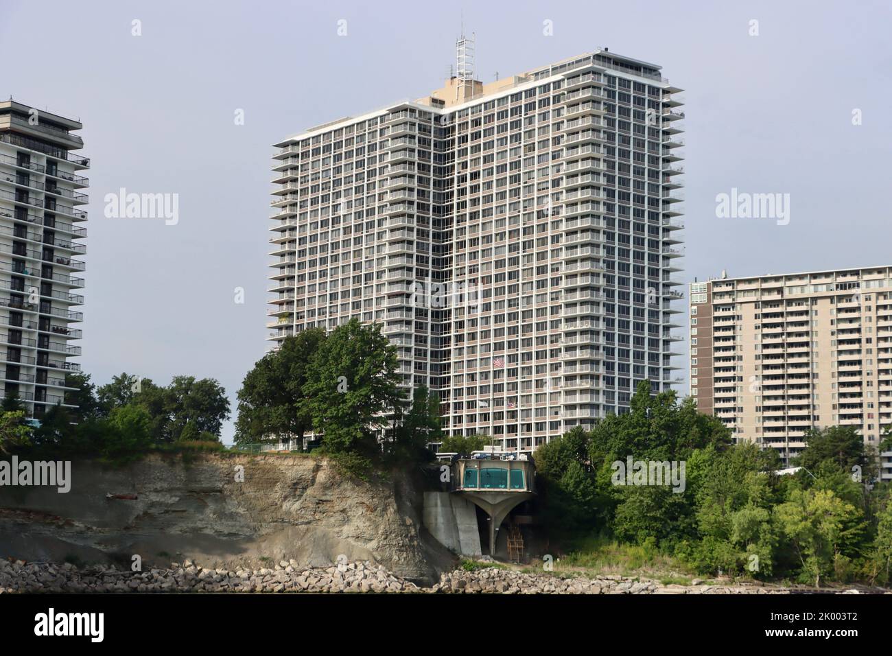 The Winton Place condo building on the Gold Coast of Lakewood, Ohio