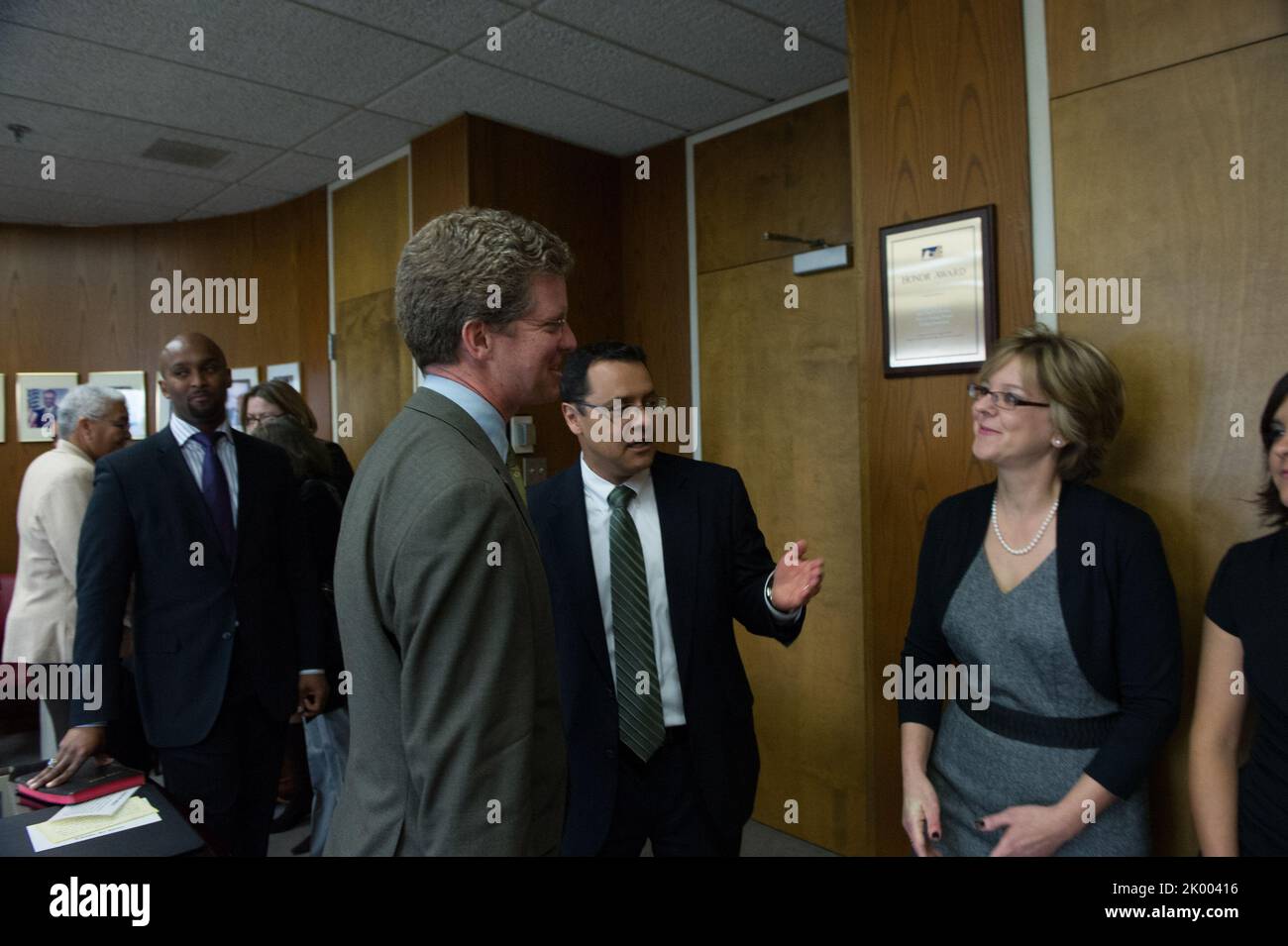 Swearing in ceremony for David Montoya, HUD Inspector General, with