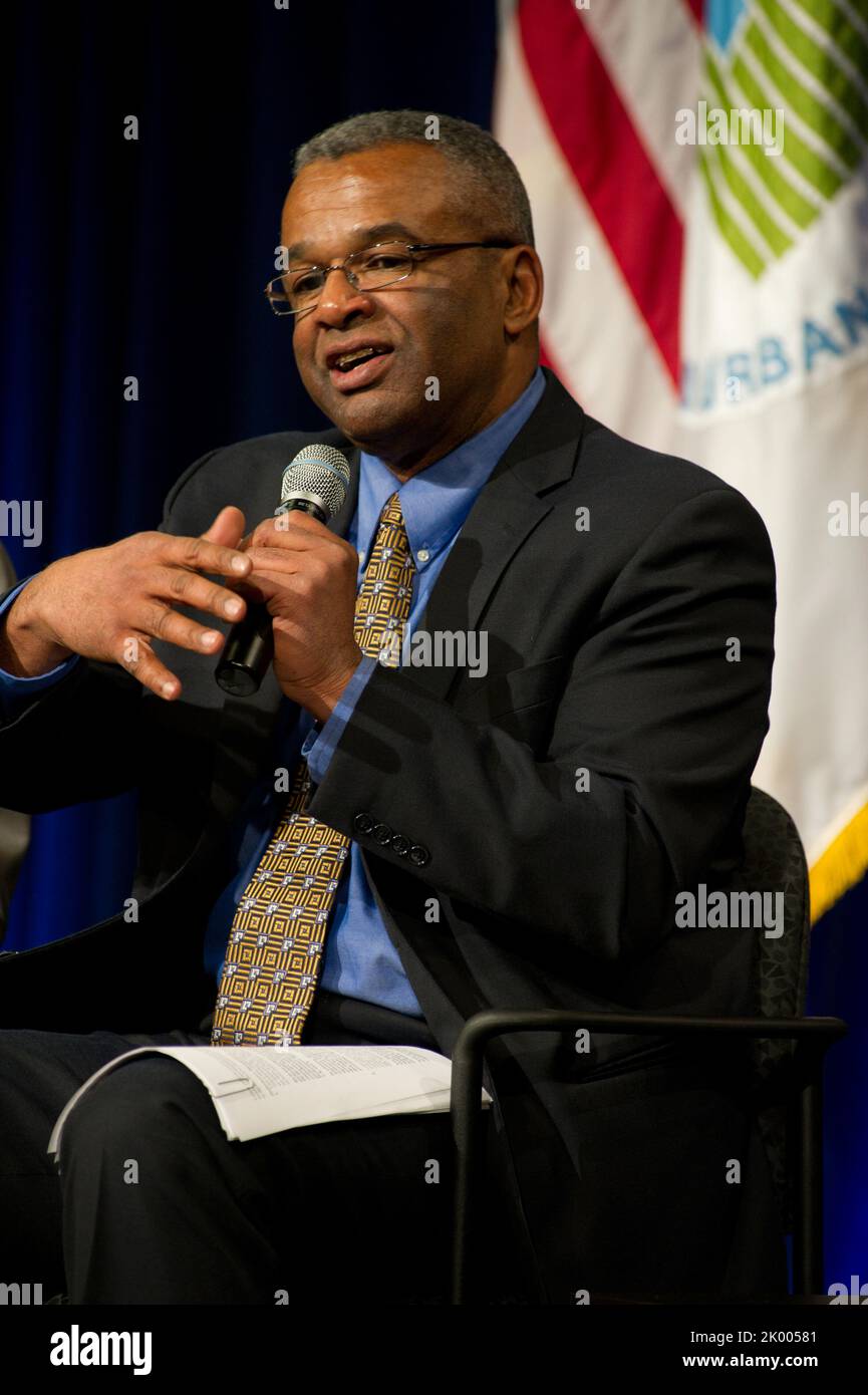 Town Hall Meeting at HUD headquarters, with Secretary Shaun Donovan and