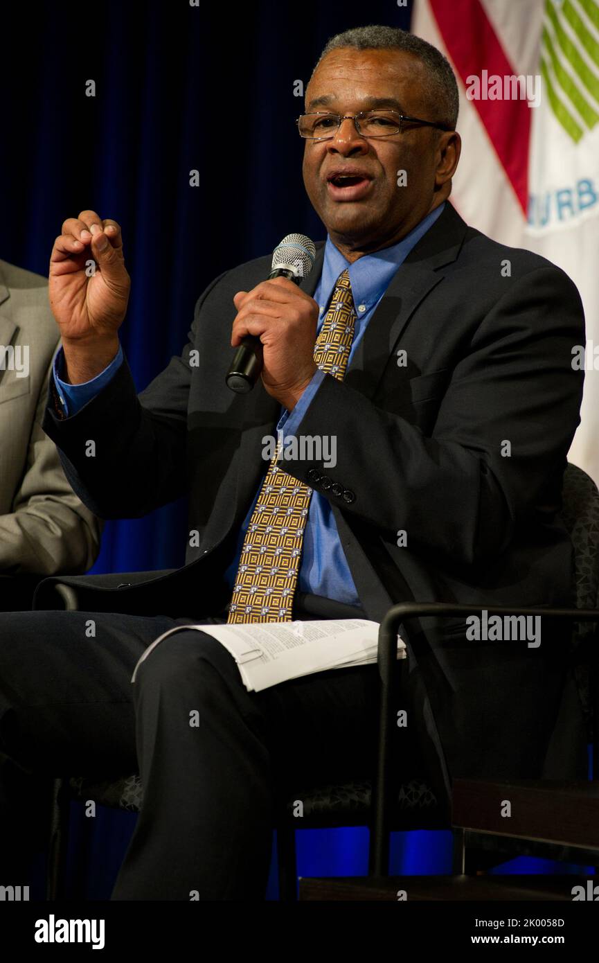 Town Hall Meeting at HUD headquarters, with Secretary Shaun Donovan and