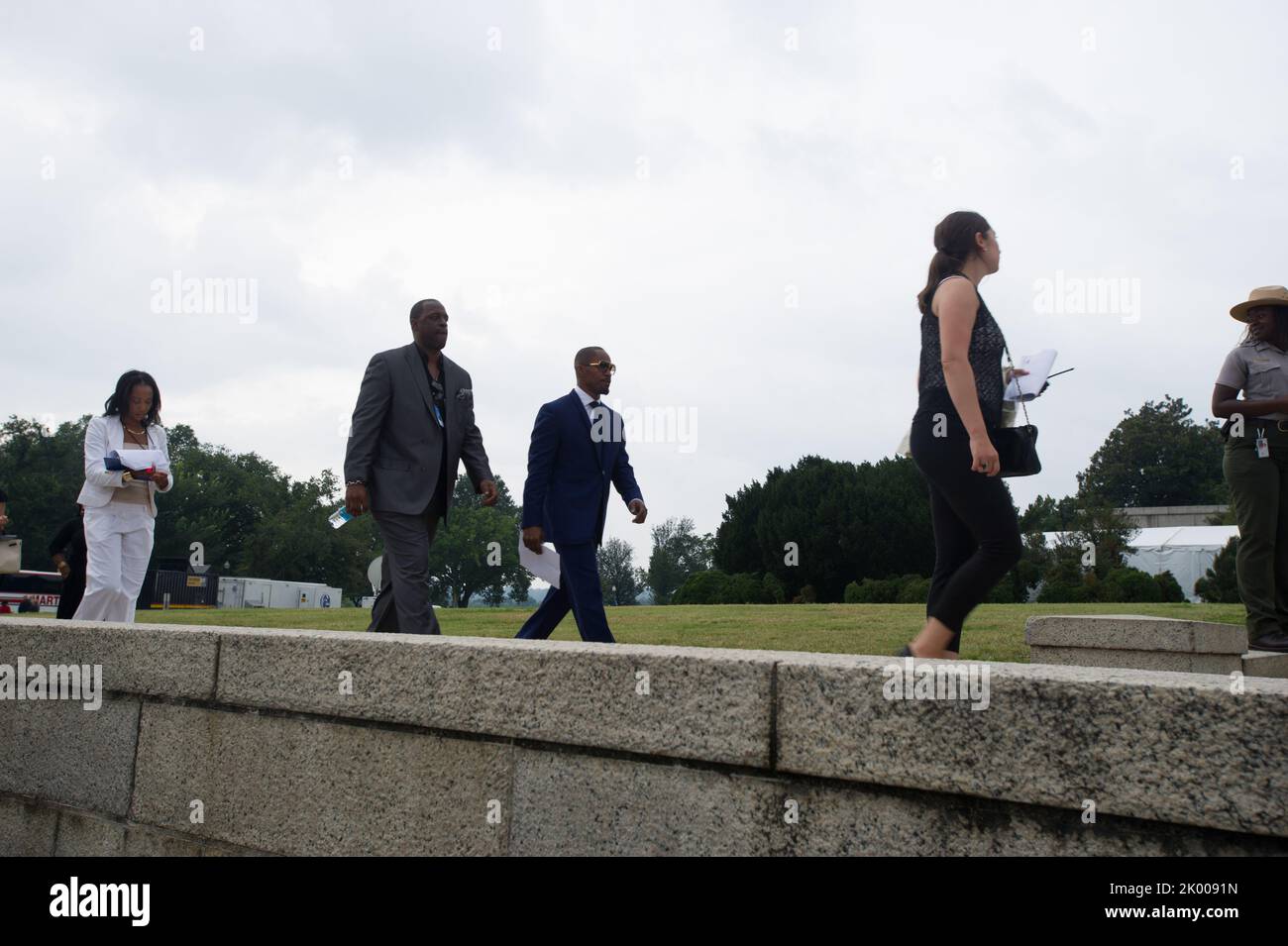 50th Anniversary March on Washington event, National Mall and Lincoln ...