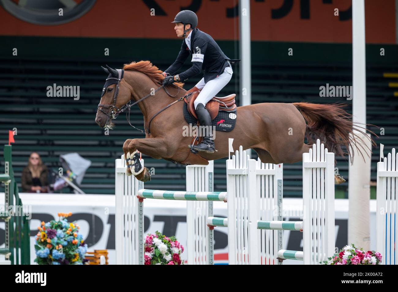 Calgary, Alberta, Canada, 2022-09-08, Henrik von Eckermann (SWE) riding ...