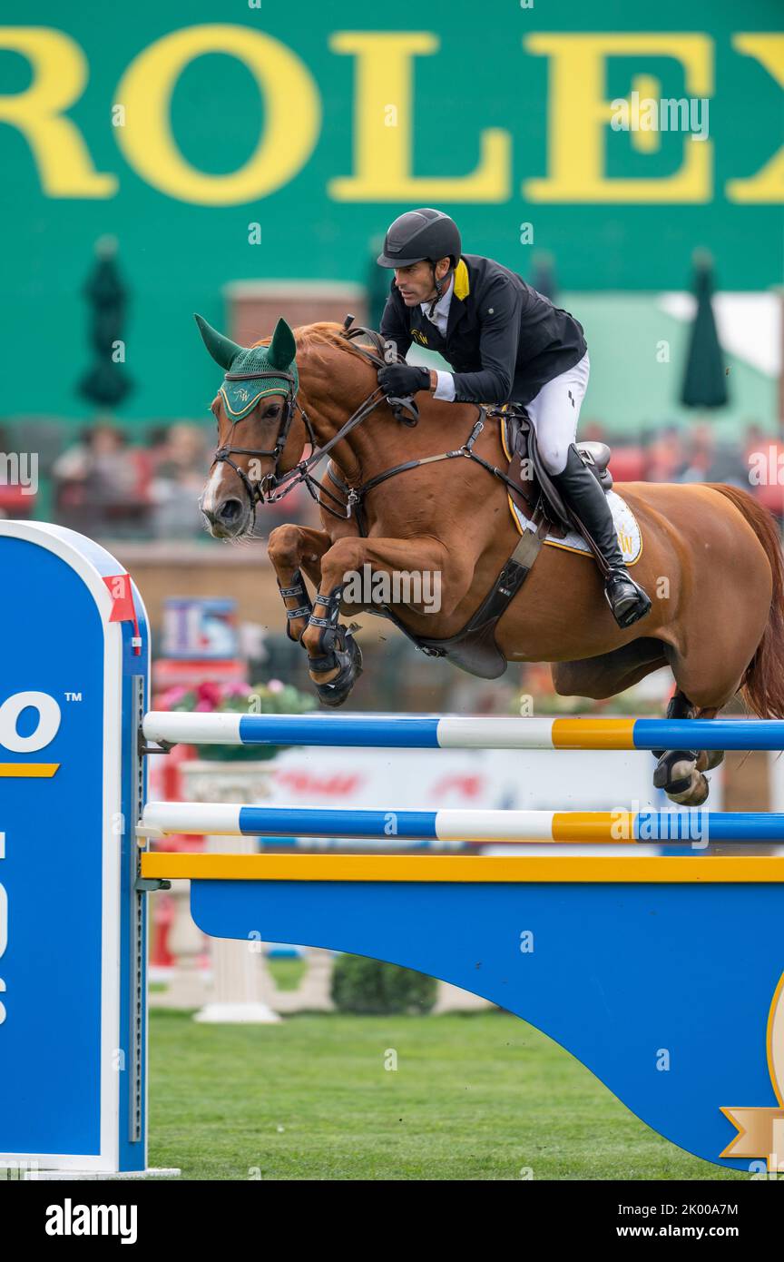 Basit Atco Calgary, Alberta, Canada, 2022-09-08, Rowan Willis (AUS) riding Blue ...