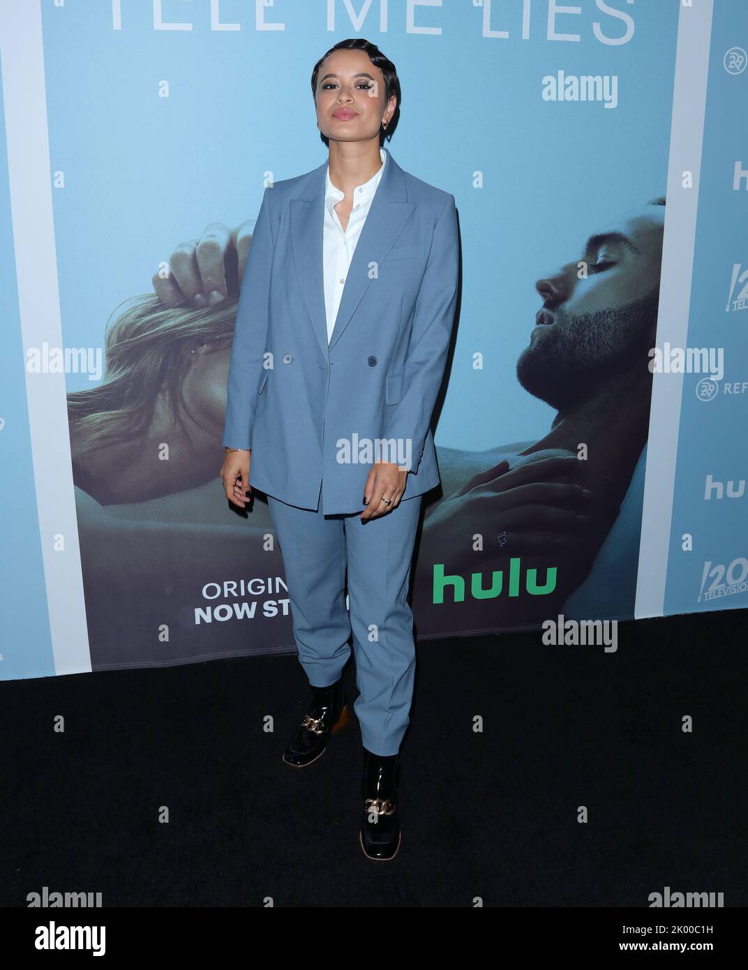 Hollywood, CA, September 8, 2022, Alicia Crowder arrives at The Hulu