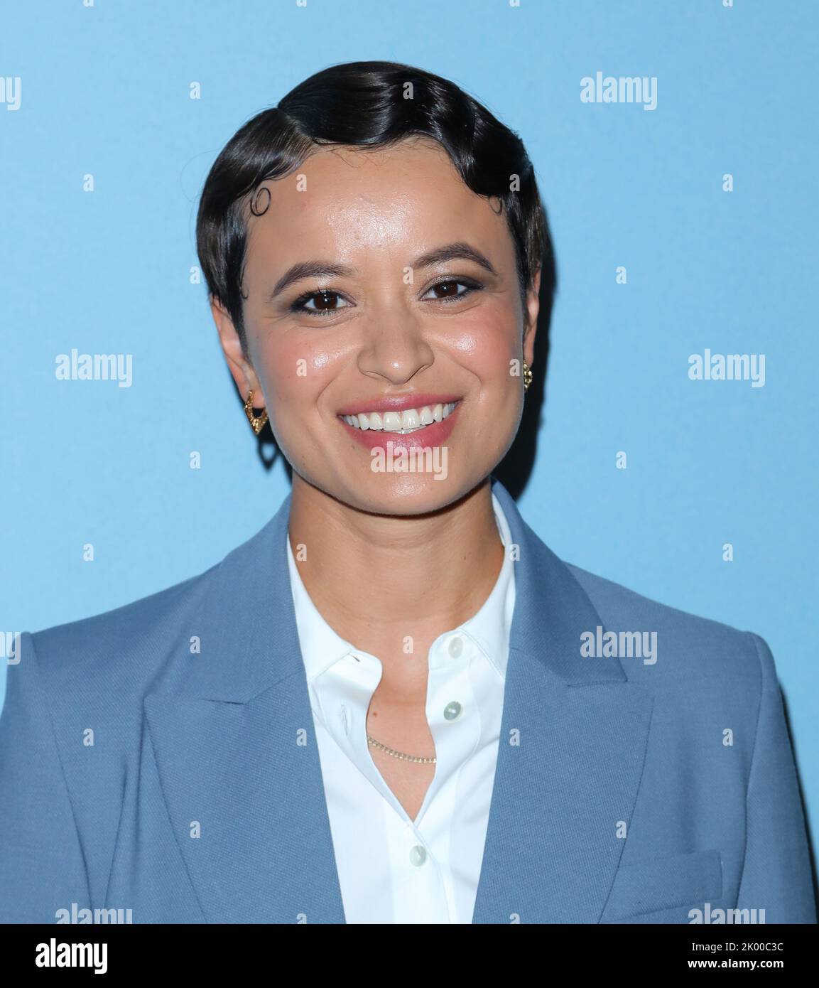 Hollywood, CA, September 8, 2022, Alicia Crowder arrives at The Hulu(03)