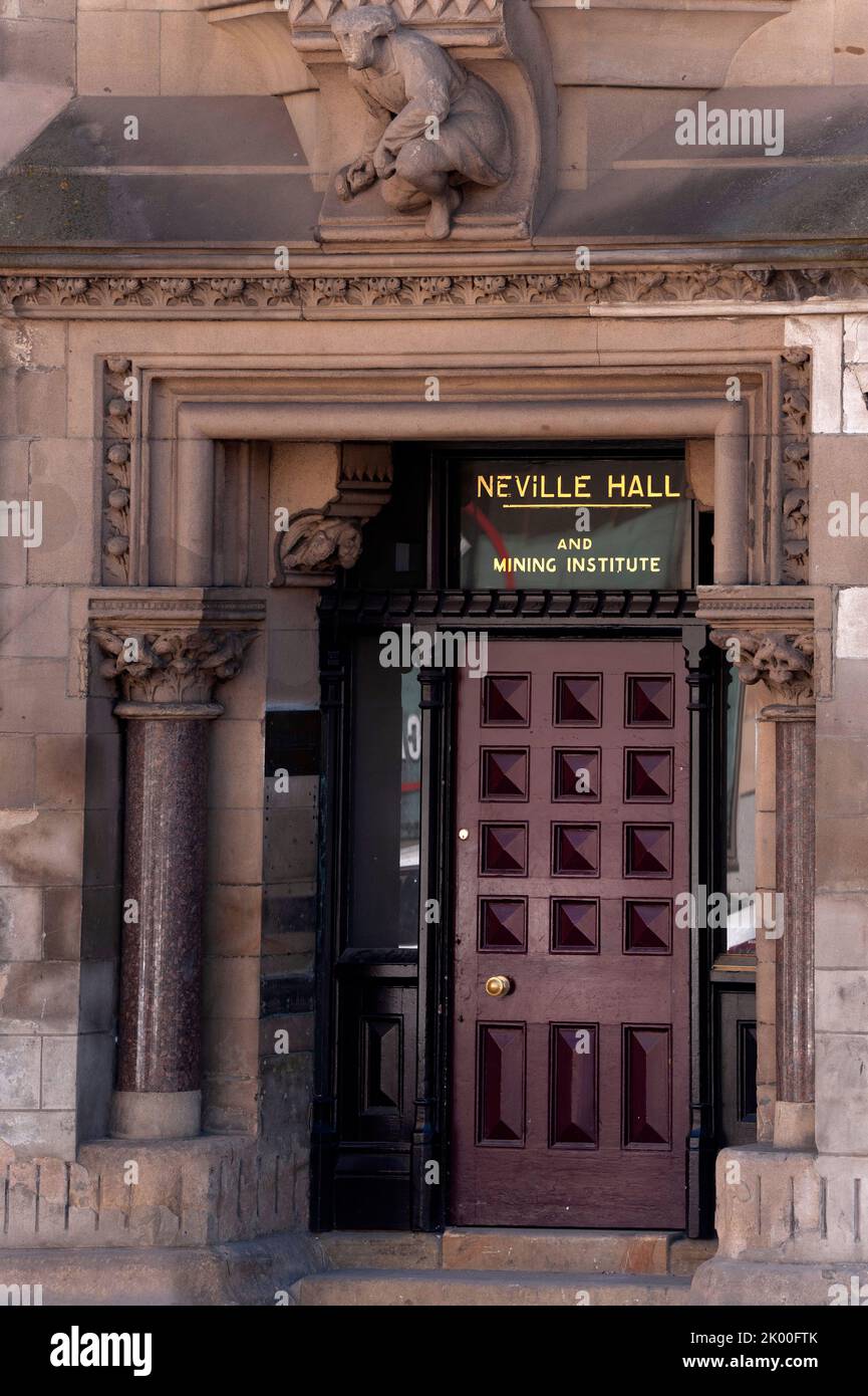 Neville Hall and Mining Institute, Westgate Road, Newcastle upon Tyne Stock Photo